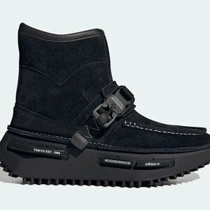 adidas Mens 6.5 Womens 7.5 Neighborhood NMD S1 Boots Core Black ID1708 39 1/3 EU